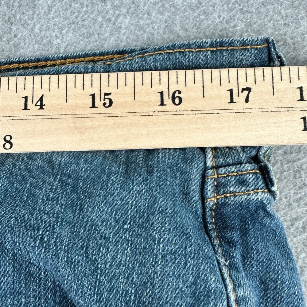 Levis Mens Jeans 36x29 Blue 514‎ Straight Fit WaterLess Denim 00514-0403
